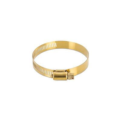 Mishimoto - Mishimoto MMCLAMP-WG-27HTGD Hi-Torque Worm Gear Clamp 0.55"-1.06" 10Pc Gold