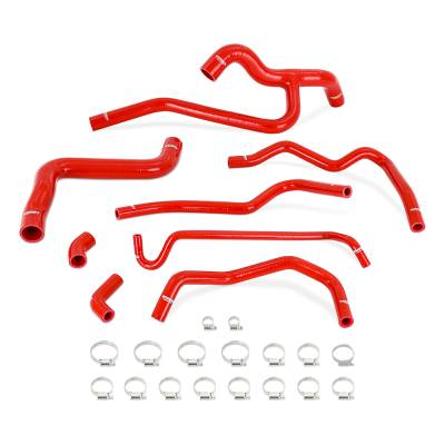 Mishimoto - Mishimoto MMHOSE-MUS40-05RD Radiator & Heater Hose Kit Red for 05-10 Mustang V6