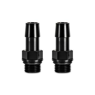 Mishimoto - Mishimoto MMFT-M16-12BK M16x1.5.5" Hose Barb Alu. Fittings Pair