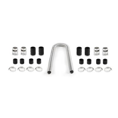 Mishimoto - Mishimoto MMAH-U48C Universal Flexible SS Radiator Hose Kit 48" Chrome