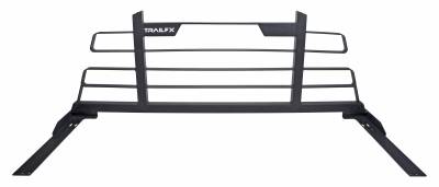 TrailFX - TrailFX HR003B Titanium Black Steel Headache Rack/Mount Kit 19+ Silverado/Sierra