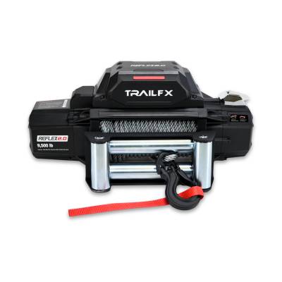 TrailFX - TrailFx WR295B Winch Reflex 2.0 9500LB 94' Wire Rope w/Remote