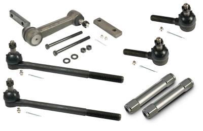 Ridetech - Ridetech 11059571 Steering Rebuild Linkage Kit for 61-62 Chevy Impala