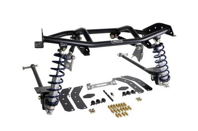 Ridetech - Ridetech 11167197 Bolt-On 4-Link w/Double Adj. Bars for 67-69 Camaro/Firebird