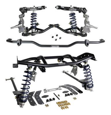 Ridetech - Ridetech 11160202 FR/RR HQ Coilover Suspension System for 67-69 Camaro/Firebird