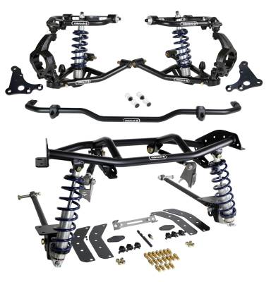 Ridetech - Ridetech 11160203 HQ Coilover System w/Hub Spindles for 67-69 GM F-Body