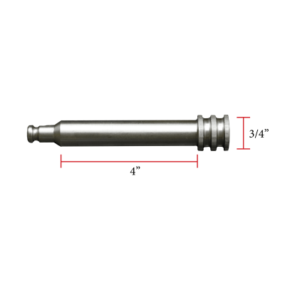 GEN-Y Hitch - GEN-Y Hitch GH-101673 3/4"x4" Pin for BOLT Locks Pin Only