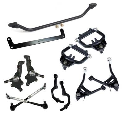 Ridetech - Ridetech 12099599 TruTurn Suspension Handling Packages for 64-66 Mustang