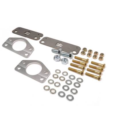 Ridetech - Ridetech 12109521 4-Hole Upper Ball Joint Wedge Plates & Drop for 64-70 Mustang