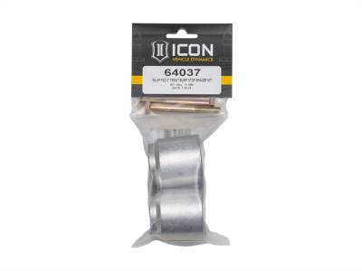 ICON Vehicle Dynamics - ICON 64037 2" Front Bump Stop Spacer Kit for 05-26 Ford F250/F350 SD 4WD