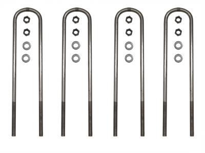 ICON Vehicle Dynamics - ICON 67001 19" Rear U-Bolt Kit for 2011-2026 Ford F250/F350 Super Duty
