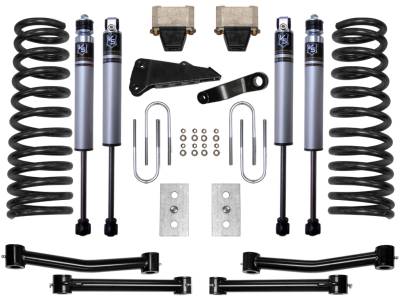 ICON Vehicle Dynamics - ICON K214550T Stage-1 4.5" FR/RR Suspension Lift Kit for 09-12 RAM 2500/3500 4WD