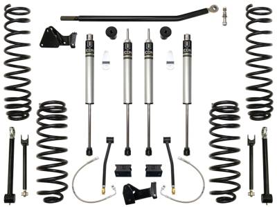 ICON Vehicle Dynamics - ICON K24001 Stage-1 4.5" Suspension Lift Kit for 07-18 Jeep Wrangler JK