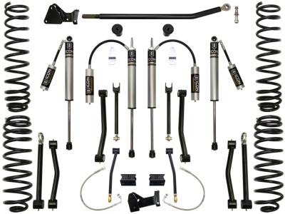 ICON Vehicle Dynamics - ICON K24002 Stage-2 4.5" Suspension Lift Kit for 07-18 Jeep Wrangler JK