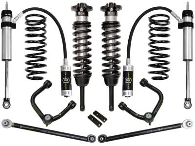 ICON Vehicle Dynamics - ICON K53054T Stage-4 0-3.5" Lift Kit w/Tubular UCA for 03-09 4Runner/FJ Cruiser