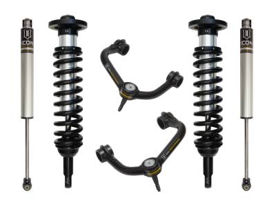 ICON Vehicle Dynamics - ICON K93002T Stage-2 0-2.63" Lift Kit w/Tubular UCA for 09-13 Ford F150 4WD