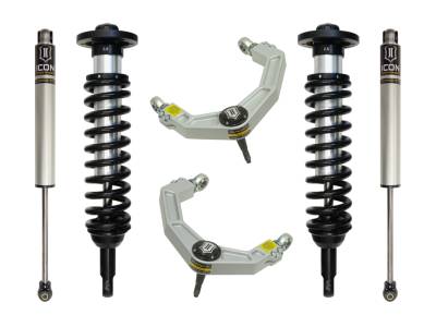 ICON Vehicle Dynamics - ICON K93011 Stage-2 0-2.63" Lift Kit w/Billet UCA for 09-13 Ford F150 2WD