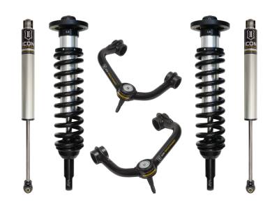 ICON Vehicle Dynamics - ICON K93011T Stage-2 0-2.63" Lift Kit w/Tubular UCA for 09-13 Ford F150 2WD