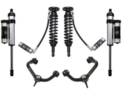 ICON Vehicle Dynamics - ICON K93012T Stage-3 1.75-2.63" Lift Kit w/Tubular UCA for 09-13 Ford F150 2WD