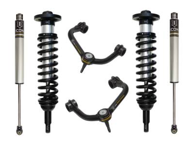 ICON Vehicle Dynamics - ICON K93031T Stage-2 0-2.63" Lift Kit w/Tubular UCA for 04-08 Ford F150 2WD