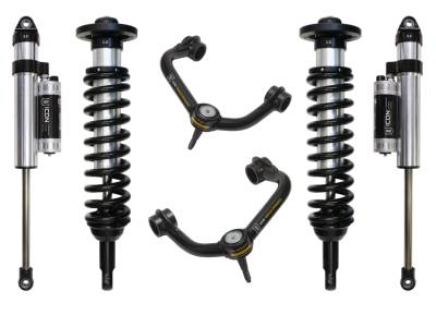 ICON Vehicle Dynamics - ICON K93033T Stage-4 0-2.63" Lift Kit w/Tubular UCA for 04-08 Ford 150 2WD