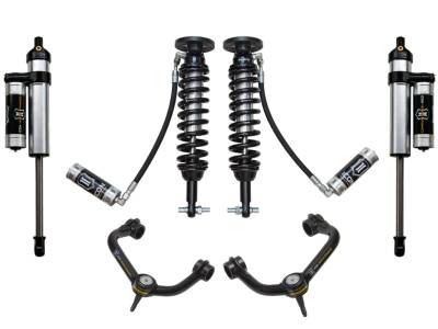ICON Vehicle Dynamics - ICON K93074T Stage-4 1.75-2.63" Lift Kit w/Tubular UCA for 14 Ford F150 2WD