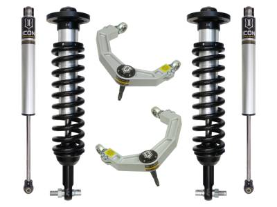 ICON Vehicle Dynamics - ICON K93082 Stage-2 0-2.63" Lift Kit w/Billet UCA for 15-20 Ford F150 4WD