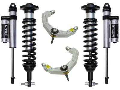 ICON Vehicle Dynamics - ICON K93083 Stage-3 0-2.63" Lift Kit w/Billet UCA for 15-20 Ford F150 4WD