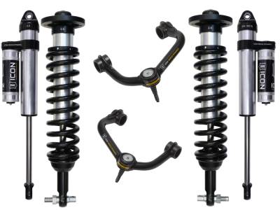 ICON Vehicle Dynamics - ICON K93083T Stage-3 0-2.63" Lift Kit w/Tubular UCA for 15-20 Ford F150 4WD