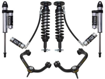ICON Vehicle Dynamics - ICON K93094T Stage 4 1.75-3" Lift Kit w/Tubular UCA for 15-20 Ford F150 2WD