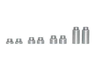 ICON Vehicle Dynamics - ICON 611070 Front 2.5 Shock Heim Spacer Kit for 20-Up Jeep Gladiator Mojave