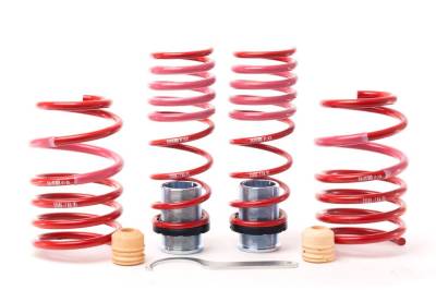H&R Special Springs LP - H&R 23006-1 F10>25 R20mm Adjustable Lowering Springs for 13-16 Porsche Cayman