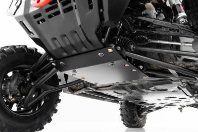 Rough Country Suspension Systems - Rough Country Front Frame Gusset Reinforcement Plate for Pioneer 1000-5 92091