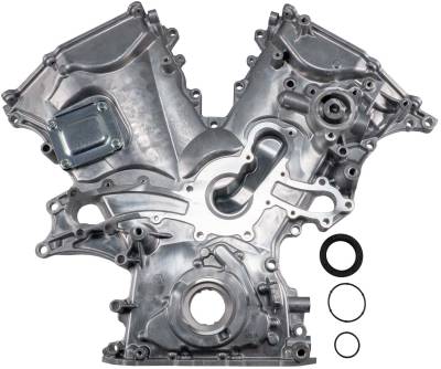 Melling - Melling M536 Stock Replacement Oil Pump Timing Cover Assembly