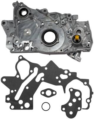Melling - Melling M507 Stock Replacement Oil Pump Timing Cover Assembly