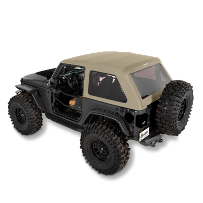 Bestop - Bestop 54930-74 Trektop Glide Slantback Soft Top for 18-25 Jeep Wrangler JL 2DR
