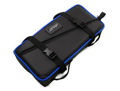 PRP - PRP E11-I Vinyl Black/Blue Tool Bag w/Tool Pouch Zipper Closure Each