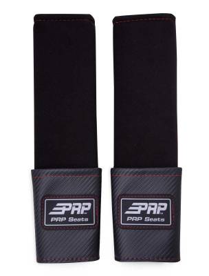 PRP - PRP H61-Red Seat Belt Pad w/Pocket Red Trim Pair
