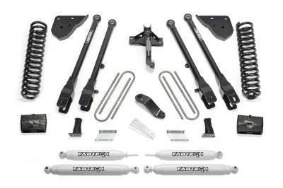 Fabtech - Fabtech K2431 4-Link 6" Suspension Lift Kit for 23-24 Ford F450/550 SD Diesel