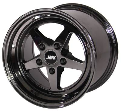 JMS - JMS Wheels Avenger 17x4.5 5x4.5 -25mm Black Chrome A1745175FX