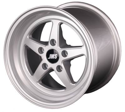 JMS - JMS Wheels Avenger 17x4.5 5x4.5 -25mm Silver/Machined A1745175FS