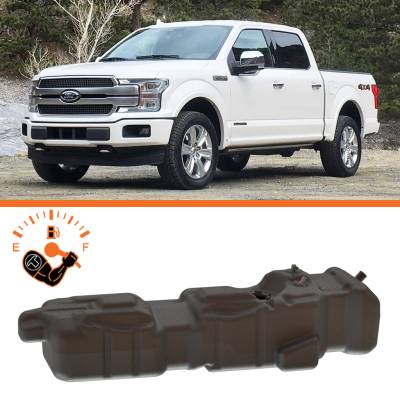 TITAN Fuel Tanks - TITAN Fuel Tanks 7021518 Extra Large Midship Tank for 18-20 Ford F150