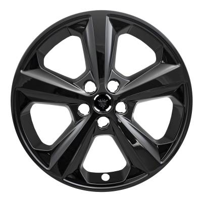 Coast To Coast - Coast To Coast IMP429BLK Gloss Black 18" 5-Spoke Snap-On Wheel Skin
