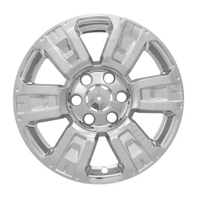 Coast To Coast - Coast To Coast IWCIMP403X 18" Chrome 6-Spoke Snap-On Wheel Skin 4pc