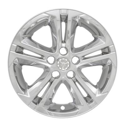 Coast To Coast - Coast To Coast IWCIMP412XN 16" Chrome 5-Double Spoke Snap-On Wheel Skin 4pc