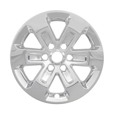 Coast To Coast - Coast To Coast IWCIMP431X 18" 6-Spoke Chrome Snap-On Wheel Skins 4pc