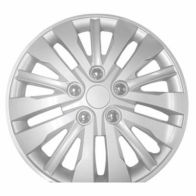 Coast To Coast - Coast To Coast IWC102815S 15" Wheel Cover 5 Split Spoke Silver 4pc