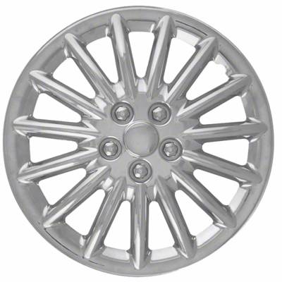 Coast To Coast - Coast To Coast IWC18816C 16" Wheel Cover 15 Spoke Chrome Plastic 4pc