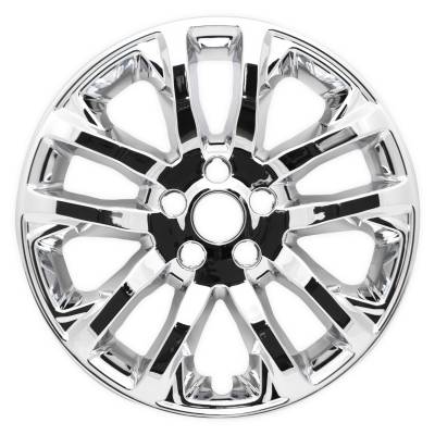 Coast To Coast - Coast To Coast IMP457X Wheel Skin 17" 5 Double Spoke Chrome ABS 4pc