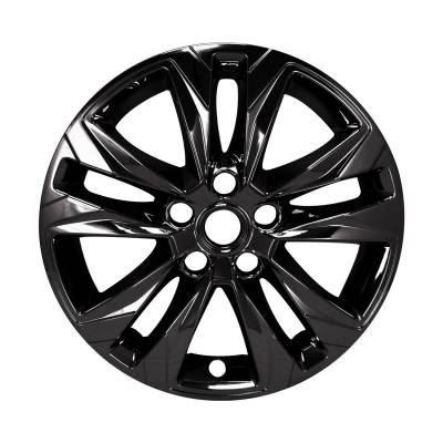 Coast To Coast - Coast To Coast IMP460BLK Wheel Skin 17" 5 Split Spoke Gloss Black ABS 4Pc